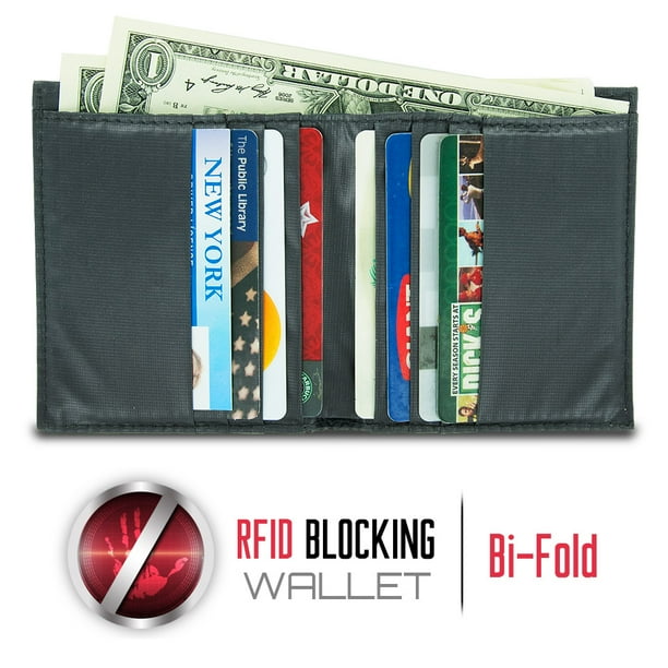 XSDepot Safe ID HackProof Ripstop Billfold Wallet with RFID Blocking