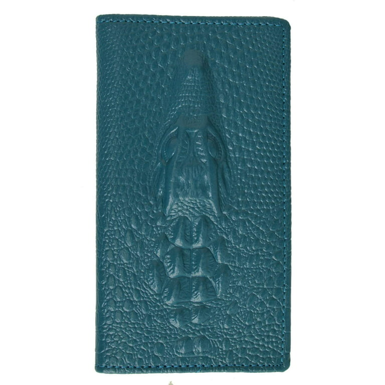 Alligator Card Holder Slim Wallet Genuine Crocodile Leather Minimalist  Wallet