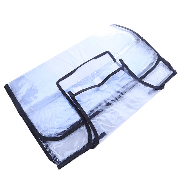 Housse de Valise Transparente Épaissie Résistante à l'Usure, Imperméable, Antipoussière, Semi-Transparente, Protecteur de Valise à Roulettes en PVC 30 Pouces