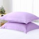 thumbnail image 3 of Soft 2 Pcs Violet Pillow Shams 1800 SERIES Microfiber Queen Oxford Pillowcases, 3 of 6