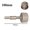 100mm, variant on EpheyFIF 65A Shank T-Post Pile Driver Long Ground Rod Pile Driver for Driving T-Posts Fence Posts T-Post Pile Driver Hand Tool Access 65mm