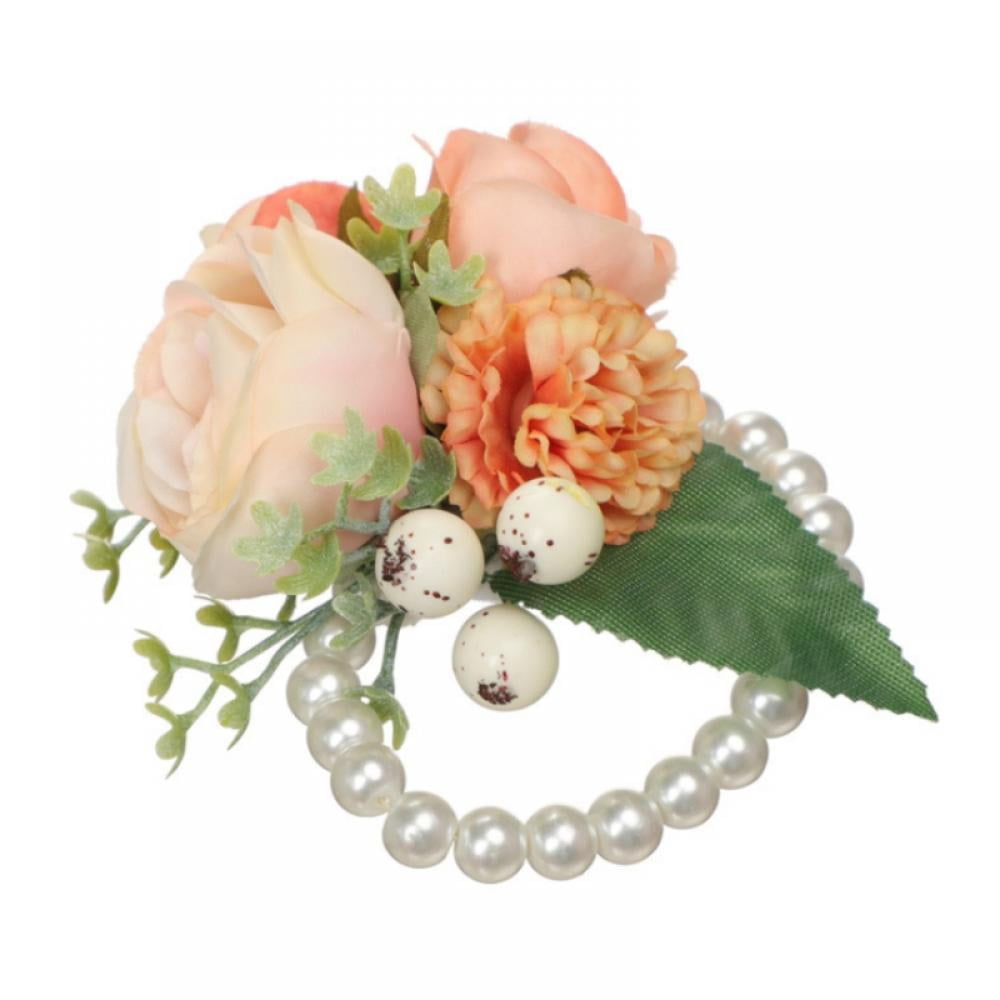 Artificial floral green bracelet set – Zayridh