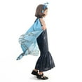 thumbnail image 4 of Girls Blue Fairy Butterfly Costume Dress Fancy Halloween Christmas Birthday Dress w/Accessories, 4 of 7