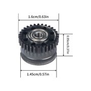 Professional Extruder Gear Upgraded Optimized Flows Control For K2P Plus Enhances 3D Printing