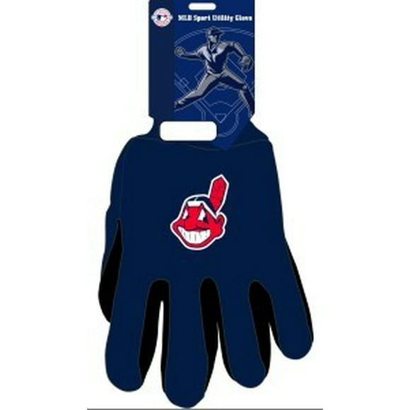 Cleveland Indians Two Tone Gloves - Taille Adulte
