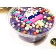 thumbnail image 4 of Magik Handmade Unicorn/Rainbow Jelly Birthday Cake Cup Cake Slime Glossy Butter Stretchy Charm (Strawberry Ice-Cream+Grape Jello, 2oz+2oz), 4 of 9
