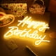 thumbnail image 3 of Letrero de neón: Letrero luminoso LED con alimentación USB para fiestas - Letras iluminadas - Decoración para el hogar, ideal para cumpleaños y decoración de paredes, 3 of 8