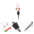 thumbnail image 3 of Easter Bunny Wine Bottle Stopper Decorative Rabbit Wine Stopper Easter Gift, 3 of 9