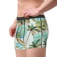 thumbnail image 4 of Junzan Watercolor Palm Tree Mens Underwear Boxer Briefs For Men’s - X-Large, 4 of 9