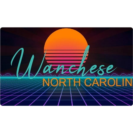 

Birch Run Michigan 4 X 2.25-Inch Fridge Magnet Retro Neon Design