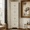 White & Style 2, variant on 4 Tier Farmhouse Corner Storage Cabinet, 72" Tall Kitchen Pantry Cabinet Wooden Organizer Case Bookshelf with 8 Doors & 4 Shelves, Home Space Saver for Kitchen, Living Room