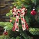 thumbnail image 5 of Decoraciones superiores del árbol de Navidad del Bowknot de la tela escocesa Feliz Navidad para la decoración de Navidad del hogar Ndcxsfigh Para estrenar, 5 of 8