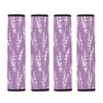 thumbnail image 5 of Chririnla Car Seat Belt Pads Premium Seat Belt Shoulder Pad Polyester Skin-Friendly, Suitable for SUV Auto, Lavender Floral Print, 5 of 7
