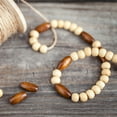 thumbnail image 6 of Uxcell 14mm Natural Wood Beads, 200 Pack Unfinished Wooden Beads Round Loose Beads Spacer Beads, 6 of 6
