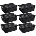 thumbnail image 1 of Sterilite Panier de Rangement Medium Ultra avec Poignées Profilées (6 Paquets), 1 of 7