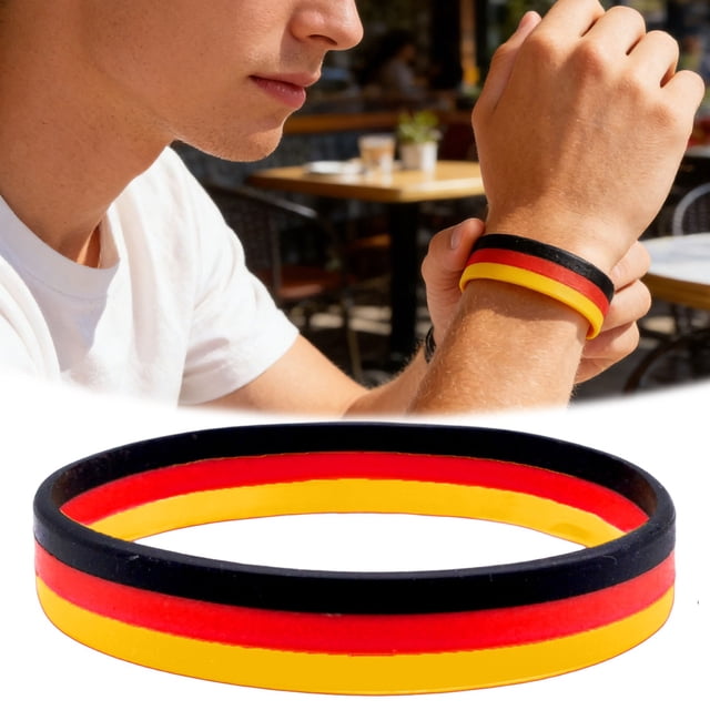 Durable And Flexible Silicone Wristbands For Daily Wear And Special Events With Comfortable Sport Design For All Ages