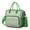 Green-34, variant on Artistic Wildflower & Sunflower Cooler Bag - Leakproof Thermal Tote with Splash-Resistant Exterior