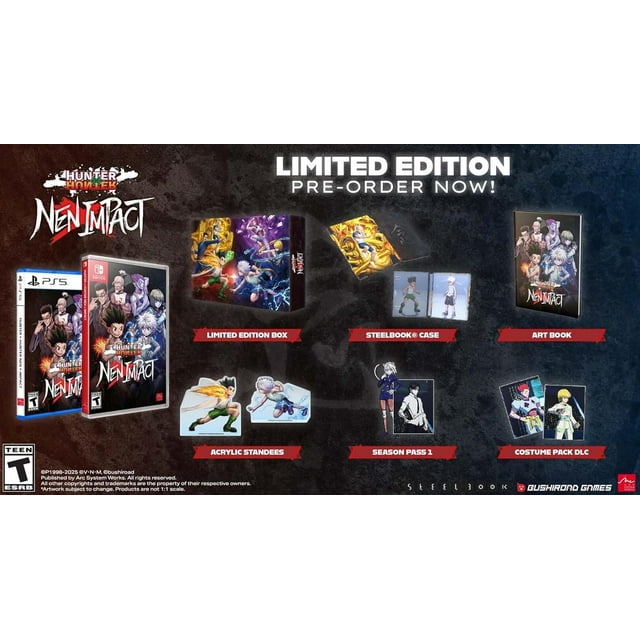 Hunter X Hunter Nen X Impact Limited Edition - Nintendo Switch