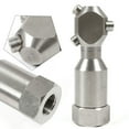 thumbnail image 2 of 1/2" Nozzle Jetter Head Rotary Spinning Drain Sewer Pressure Washer Sewer Cleaner Stainless Steel, 2 of 12