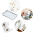 thumbnail image 5 of Modern Decorative Guest Hand Towel Tray Holder Organizer for Disposable Paper, 5 of 5