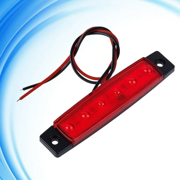 STRANDCHIC 2Pcs Red Tail Light LED Waterproof for Trucks and Tractors