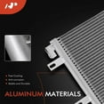 thumbnail image 2 of A-Premium Air Conditioning A/C Condenser Compatible with Jeep Compass 2011-2017, Patriot 2007-2017 & Dodge Caliber 2010-2012, 2.0L 2.4L, Replace# 3982, 68078975AA, 2 of 8