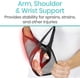 thumbnail image 3 of Arm supports for rotator cuff tear injuries - - Adjustable immobilizers for use in the shower - Stabilizers for elbow, wrist, thumb injuries, dislocat, 3 of 5