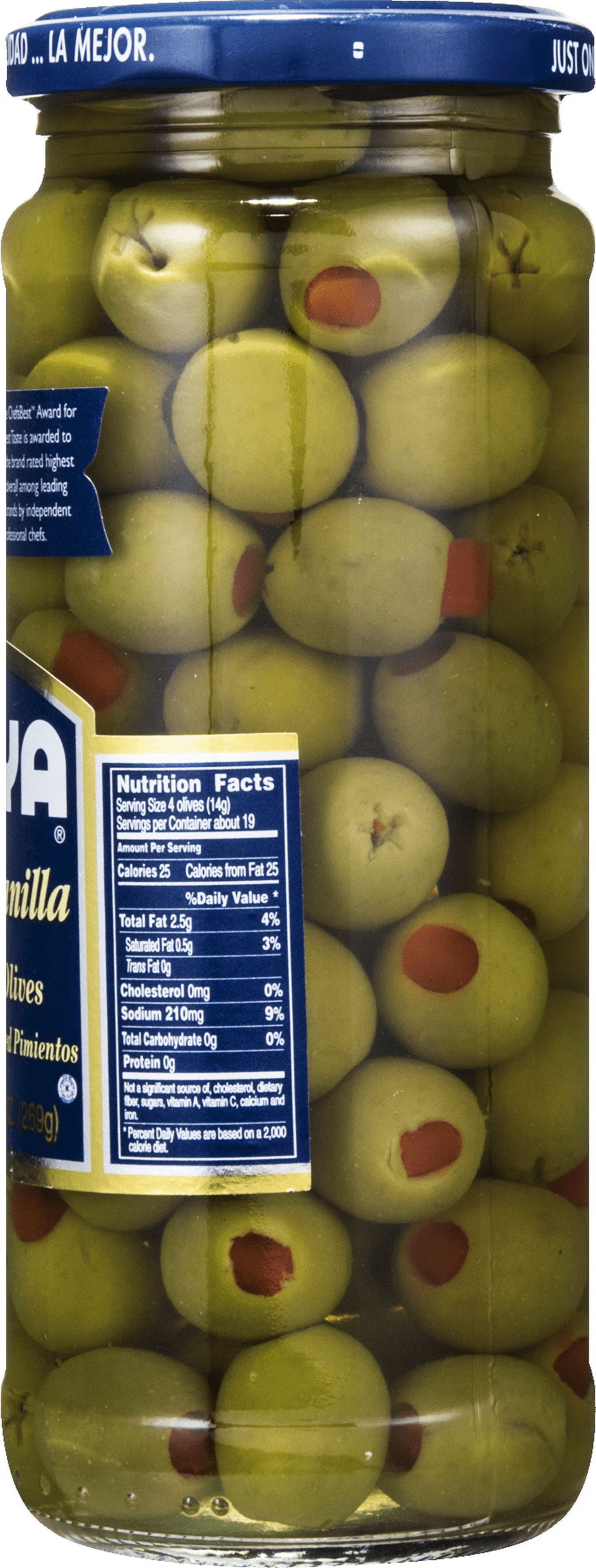 (3 pack) Goya Olives, 9.5 oz