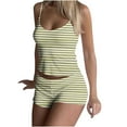 thumbnail image 3 of THDHVS Pajamas for Women Set,Womens Pajama Sets,Women Print Lapel Shirt and Shorts Set with Pockets for Beach Vacation Wear Casual Comfortable 2 Piece OutFits Camouflage 2XL, 3 of 7