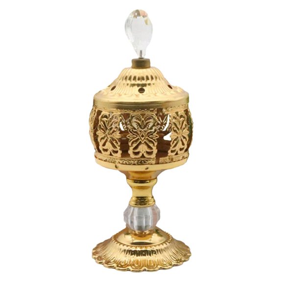 Burner Holder Furnace Censer Home Tea House Yoga Studio Meditation Room Temple Fragrance Diffuser Ornament - Style 2