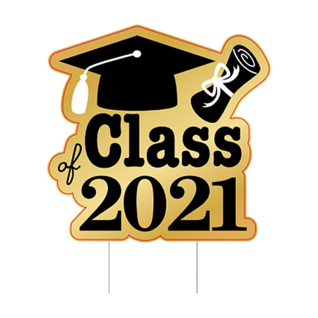 Graduation Season Outdoor Decoration Products Waterproof Garden Insert Signs Halloween Decorations