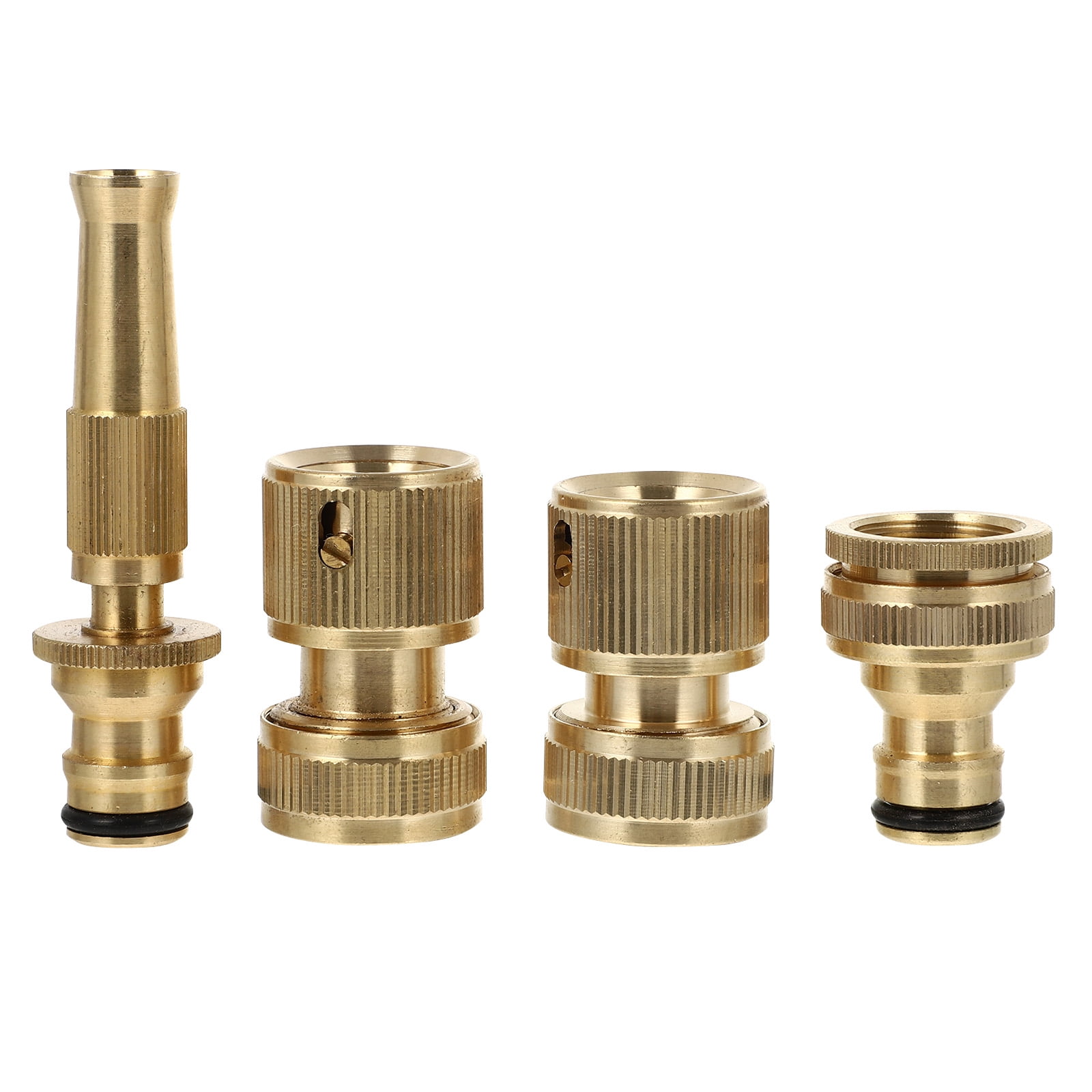 Hose Nozzle Sprayer Garden Water Attachment Brass Power Wand Heavy Duty