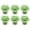 green, variant on 6 Piece Ceramic Rose Flower Cabinet Knobs – Decorative Drawer Pull Handles with Mounting Screws, Vintage Style Hardware for Dressers, Cabinets & Furniture (9 Colors Available)