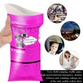 thumbnail image 5 of Yuhsdv 700ml Car Urine Bag Portable Disposable Piss Bags for Traffic Jam (Pink), 5 of 10