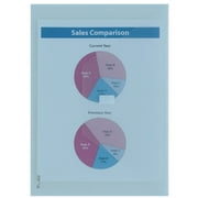 Itoya Velcro Poly Envelopes For Letter Size Documents 13x9-3/8 Blue