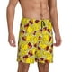 thumbnail image 2 of Balery Duck with Star Sunglasses Pantalones cortos de pijama de punto de algodón para hombre con cinturilla y bolsillos-Large, 2 of 6