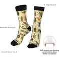 thumbnail image 4 of Funny Casual Sport Short Sock Insect Species Cartoon Novelty Graphic Socks for Men Women Gift, 4 of 6