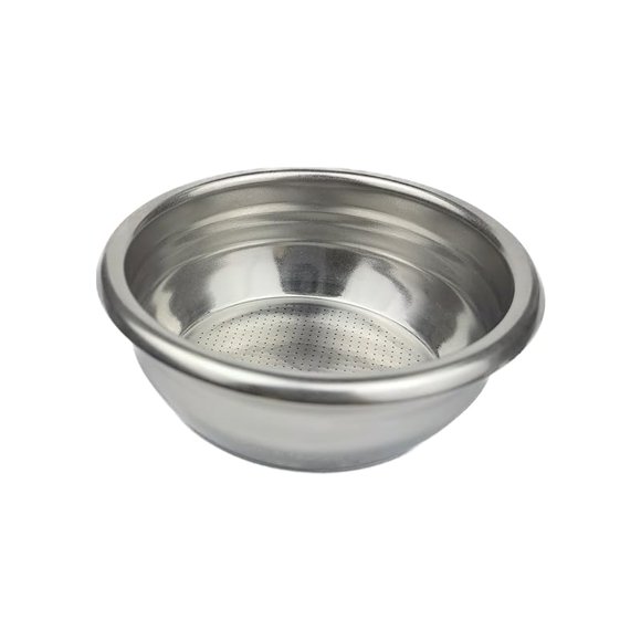 Cesta para espresso Chengtech de 58 mm, 14 g, fondo plano, acero