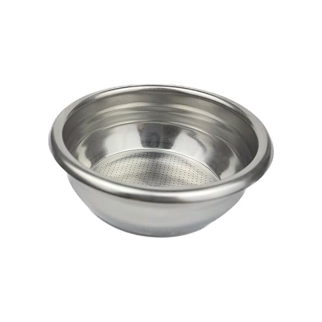 Cesta para espresso Chengtech de 58 mm, 14 g, fondo plano, acero