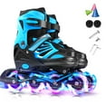 thumbnail image 1 of Patins en Ligne Lumineux Ajustables avec Roues Lumineuses pour Enfants et Jeunes Filles Garçons Patins en Ligne, 1 of 8
