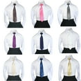 thumbnail image 2 of Altotux 9 color satin zipper necktie formal tuxedo Vest Holiday Party suit Size:S-20, 2 of 2