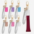 thumbnail image 2 of Reusable Lip Gloss Keychain Cover, Fashion Clip-On Design, Portable Travel Essential for Multi-Brands, 2 of 8