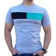 thumbnail image 1 of Playera Manga Corta Franja Bicolor A061 Full, 1 of 3