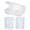 Clear, variant on Novelinks 16 Transparent Photo Storage Boxes for 4x6 inch Pictures Photo Box Sticker Organizer,Clear