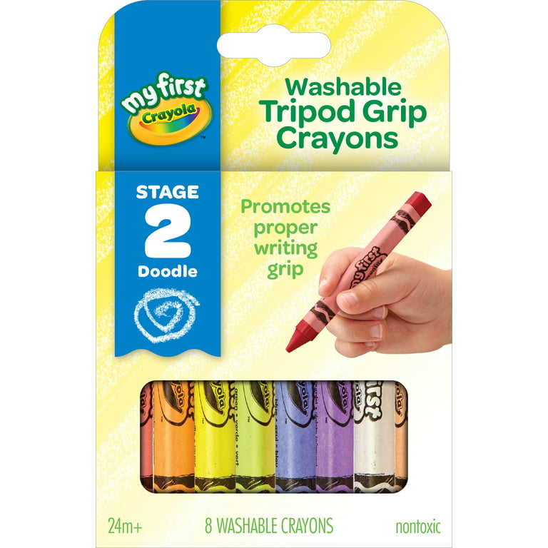 Stic 25 Retractable Crayons Toddler Grip Unbreakable Set Washable