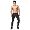 thumbnail image 5 of IWRICH Men's Tight Sportswear Gym Workout Running Leggings Camo Sports Workout Pants 04-Red XL, 5 of 9