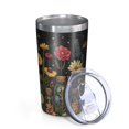 thumbnail image 2 of Pioneer Flower 10oz Tumblers Stainless Steel Tumbler with Lid and Straw,Vacuum Insulated Double Wall Travel Tumbler Cups with Cleaning Brush for Coffee, Tea, 2 of 4