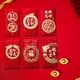 thumbnail image 5 of 6 sobres rojos del Año Nuevo Lunar Chino, paquete rojo del Año del Dragón, tarjeta de felicitación Estilo E, 5 of 8