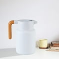 thumbnail image 4 of Double Wall Insulated Thermal Coffee Carafe 1.3L Water Tea Jug Stainless Steel Coffee Pot Milk Kettle for Drom Kitchen Hotel, 4 of 8
