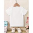 thumbnail image 3 of Girls' Let's Go Black & Golden Football Bow Graphic Tee - Touchdown Party Shirt With Bold Lettering - Heavyweight 180gsm Knit Fabric - Game Day outfit For Young Football Fans, 3 of 6